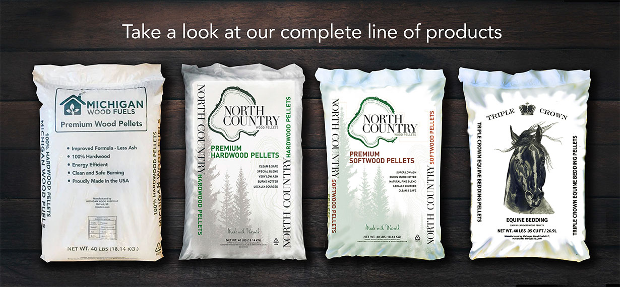 North Country Hardwood Pellets Produced by Michigan Wood Fuels