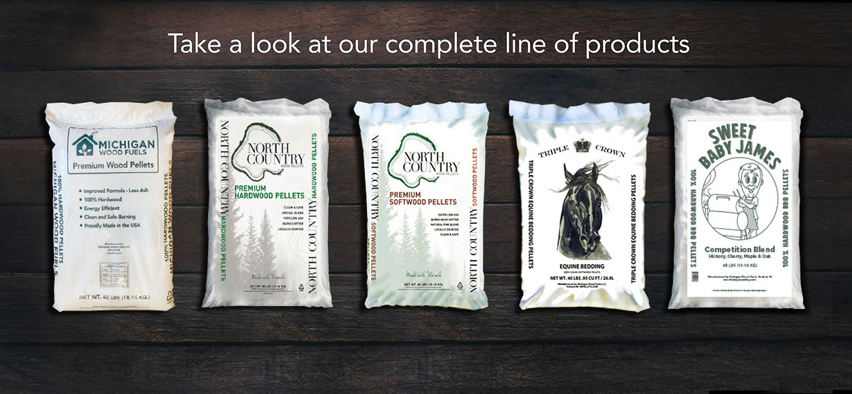 North Country Hardwood Pellets Produced by Michigan Wood Fuels